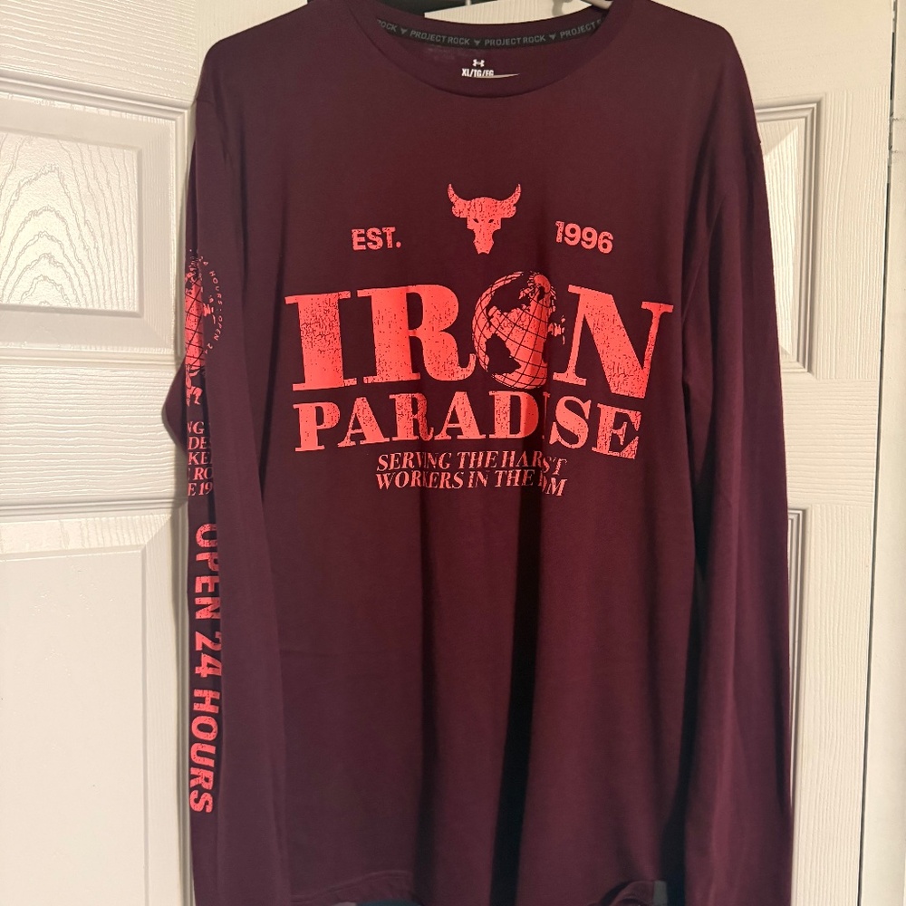 Project Rock Long Sleeve Shirts